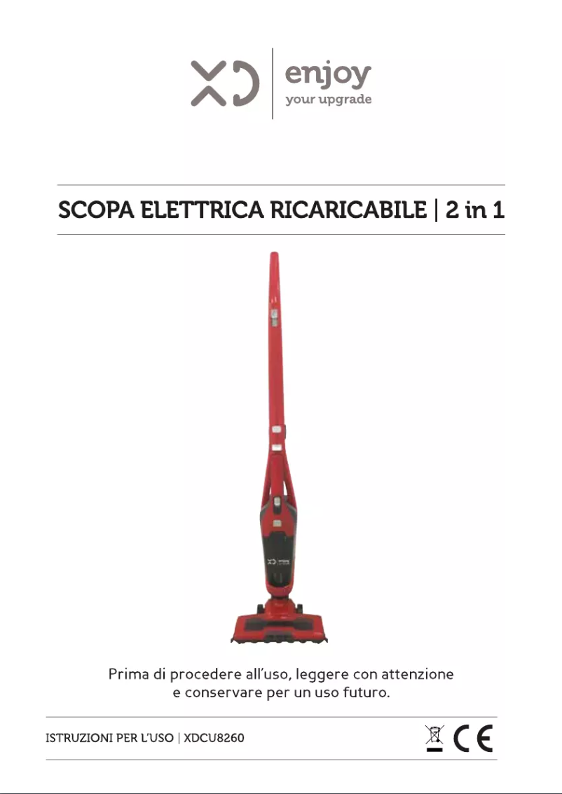 Image de la première page du manuel de l'appareil CU8260