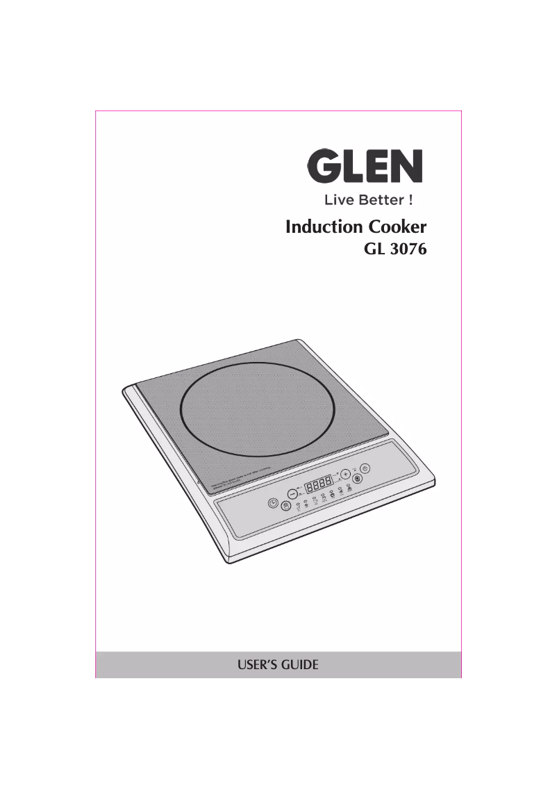 Imagen de la primera página del manual del dispositivo GL 3076