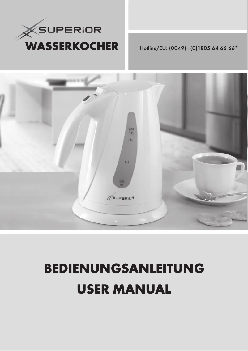 Página 1 del manual Manual de usuario Superior FK3-302A