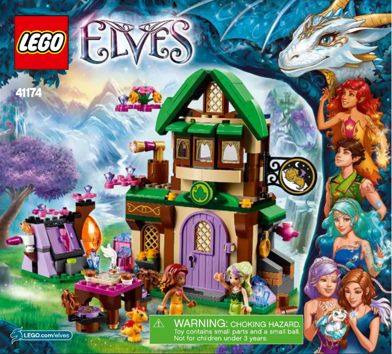 Page 1 de la notice Manuel utilisateur Lego Elves 41174