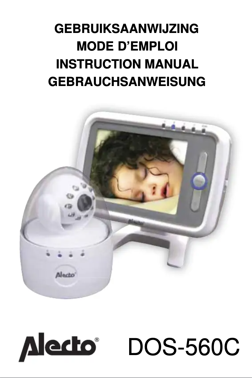 Image de la première page du manuel de l'appareil DOS-560C