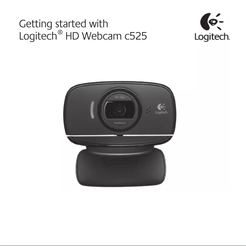Page 1 de la notice Manuel utilisateur Logitech C525