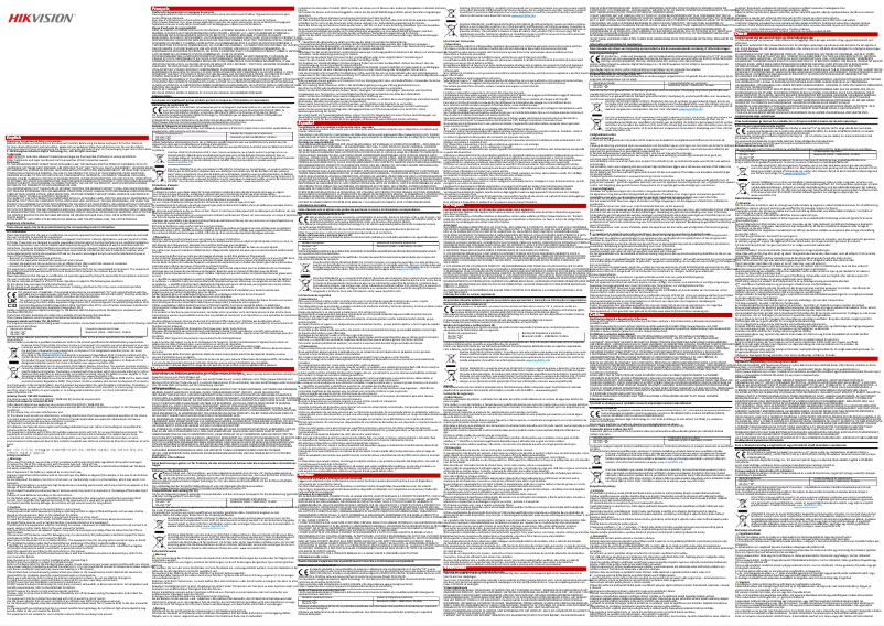 Page 1 de la notice Guide de démarrage rapide Hikvision DS-UAC-S2