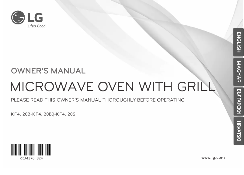 Page n°1 - Manuel utilisateur LG MH6042D