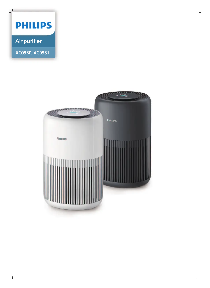 Page n°1 - Manuel utilisateur Philips AC0950