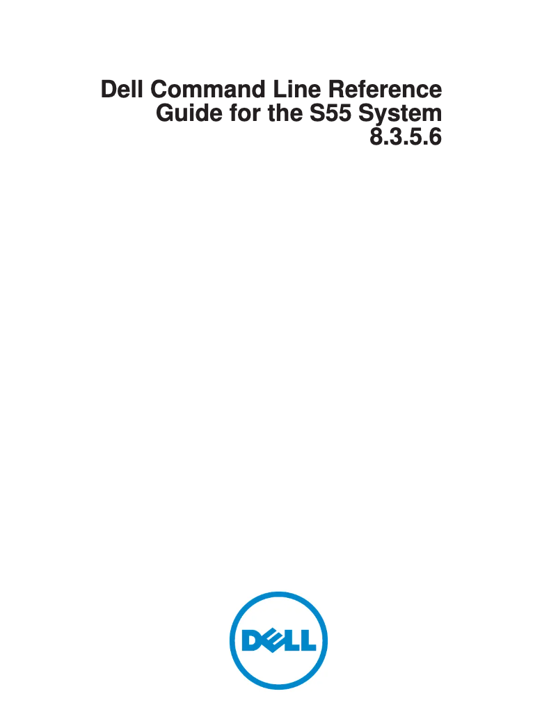 Page 1 de la notice Manuel utilisateur Dell Force10 S55T