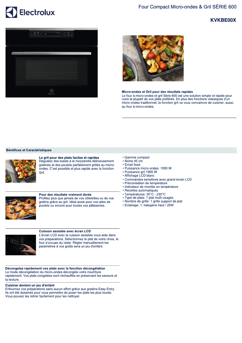 Image de la première page du manuel de l'appareil KVKBE00X