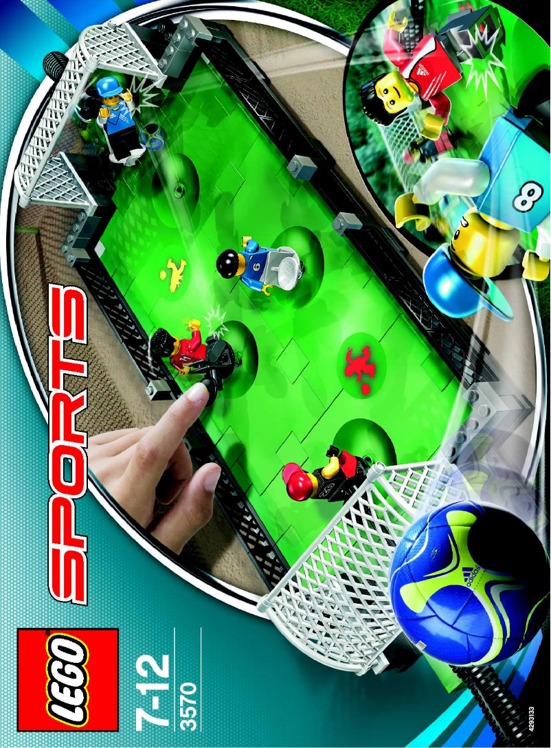 Page 1 de la notice Manuel utilisateur Lego Street Football