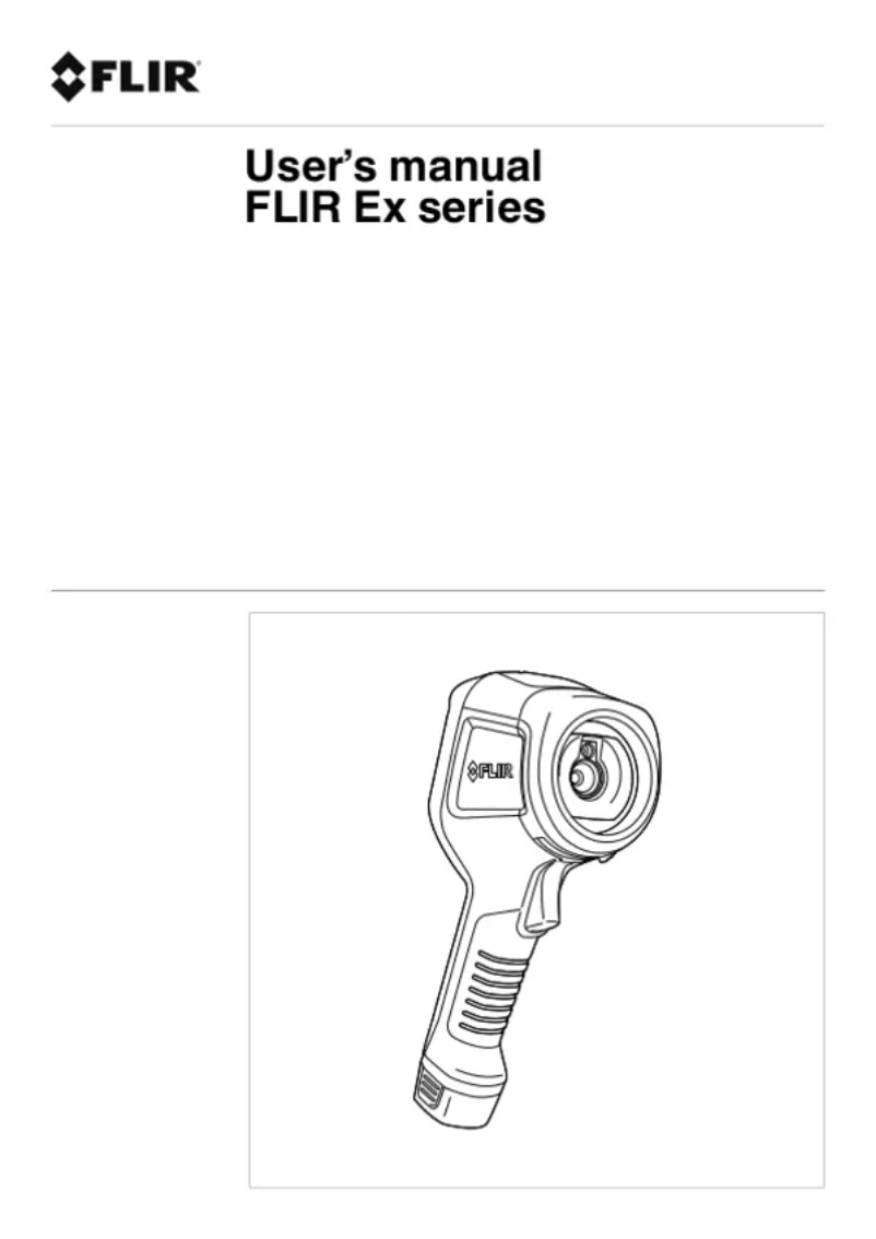 Page n°1 - Manuel utilisateur FLIR MR176