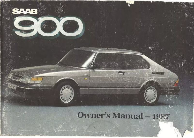 Image de la première page du manuel de l'appareil 900 (1987)