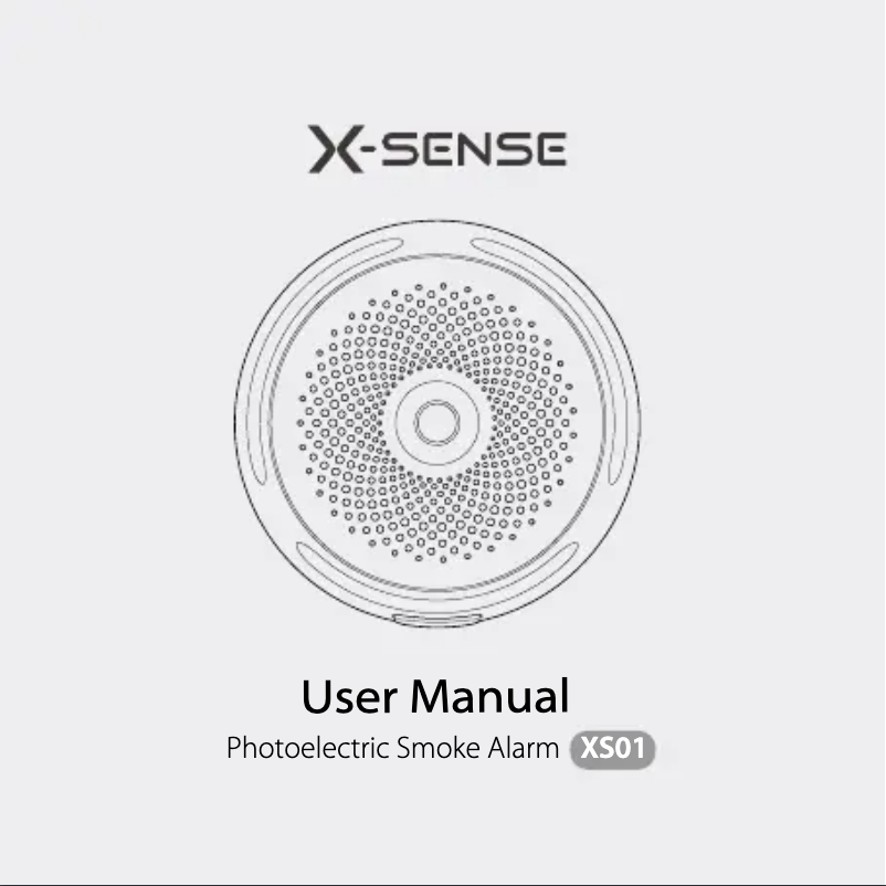 Page 1 de la notice Manuel utilisateur X-Sense XS01x6