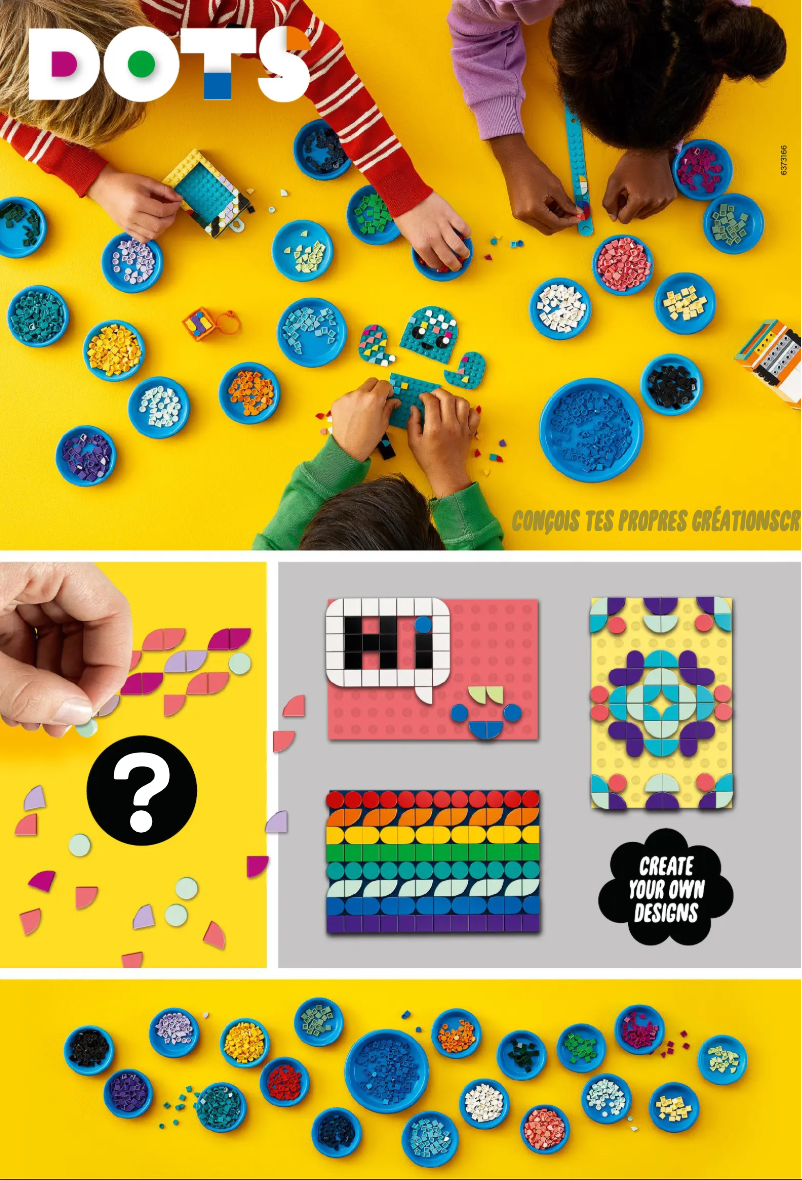 Page n°1 - Manuel utilisateur Lego Dots 41935
