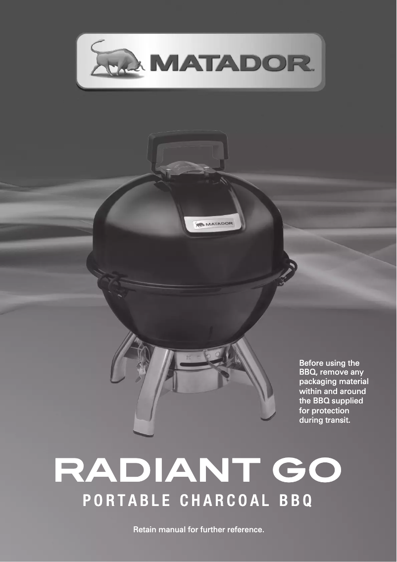 Page 1 de la notice Manuel utilisateur Matador Radiant Go