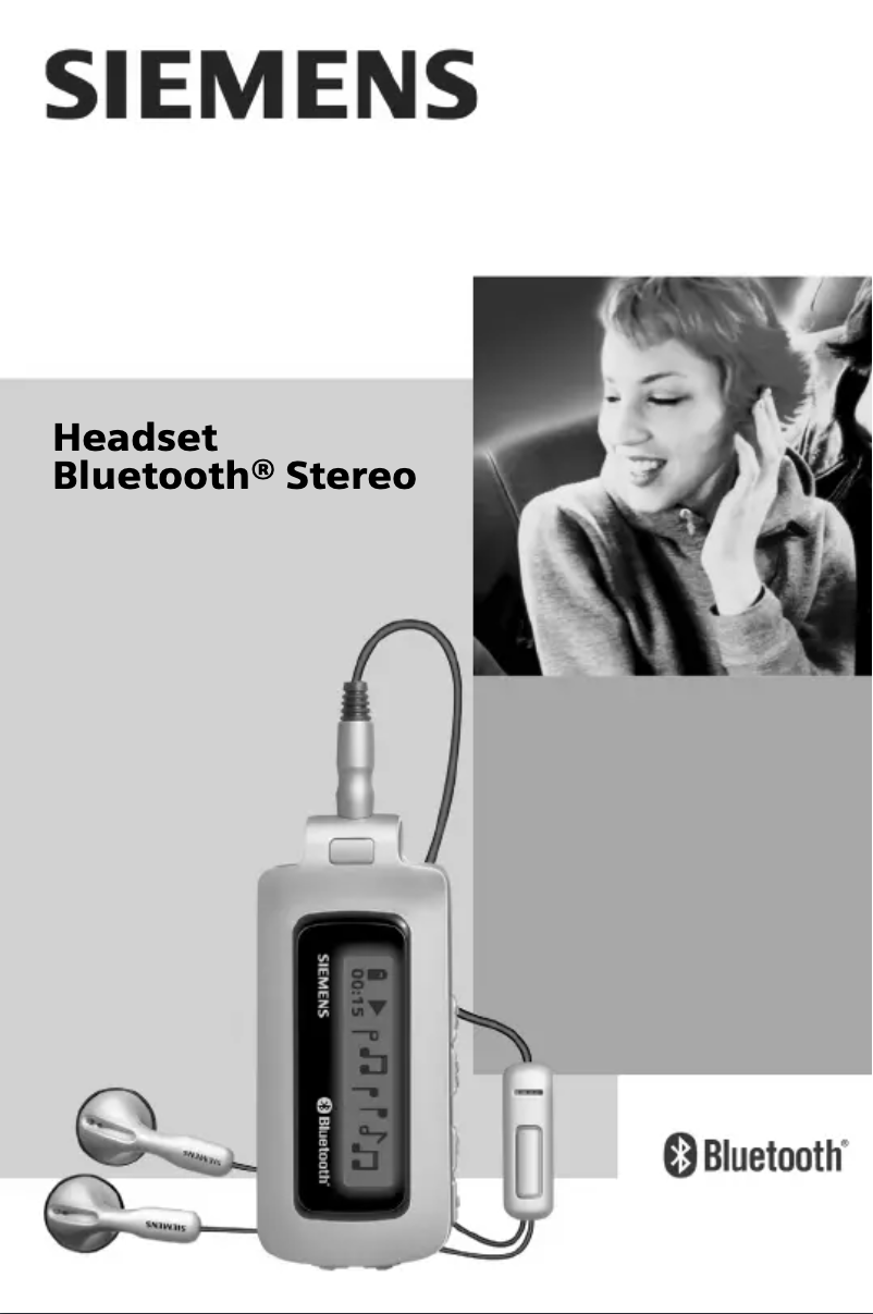 Page 1 de la notice Manuel utilisateur Siemens HHB750