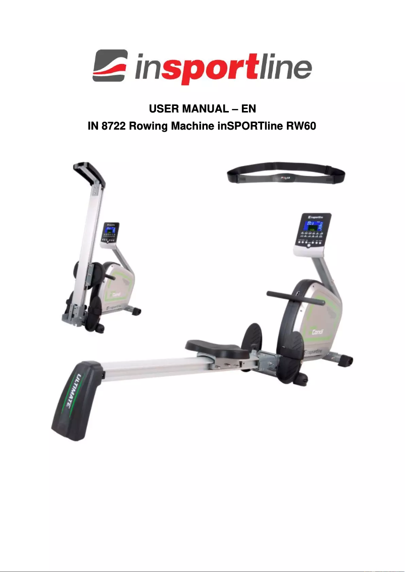 Page n°1 - Manuel utilisateur inSPORTline RW60