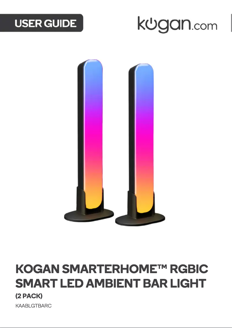 Image de la première page du manuel de l'appareil KAABLGTBARC