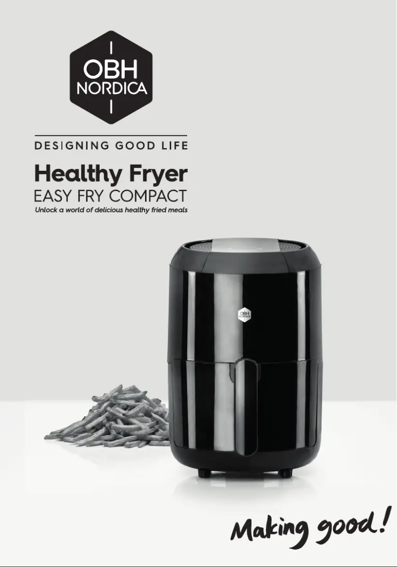 Page n°1 - Manuel utilisateur OBH Nordica Easy Fry Compact Digital AG3018S0