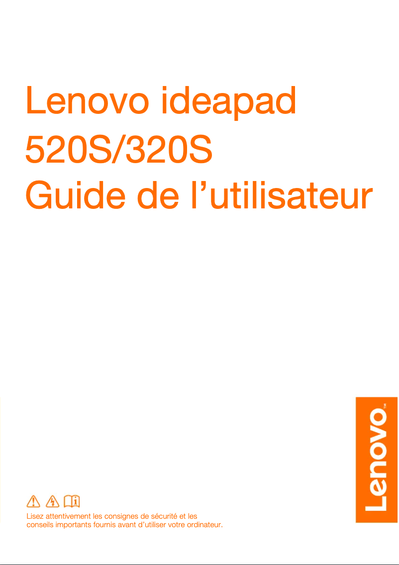 Página 1 del manual Manual de usuario Lenovo IdeaPad 520