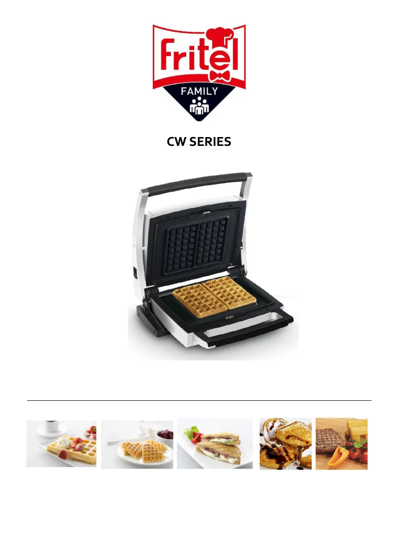 Page n°1 - Manuel utilisateur Fritel CW6 2438