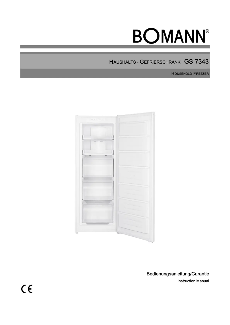 Image de la première page du manuel de l'appareil GS 7343