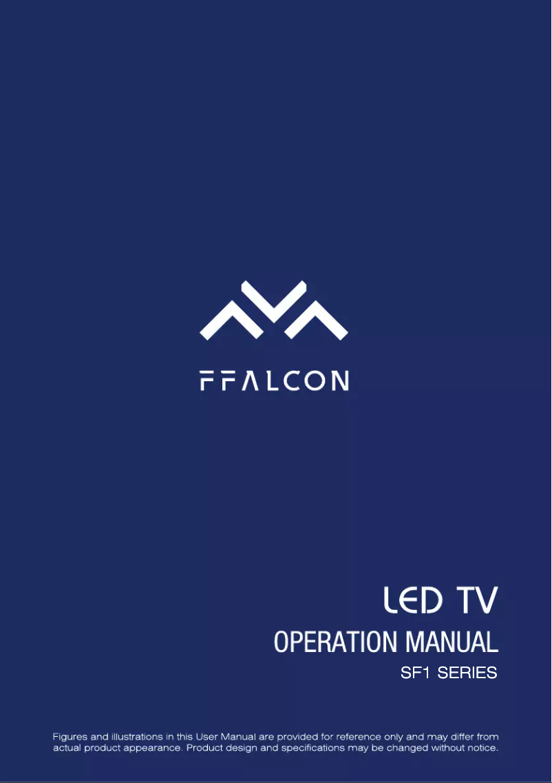 Page n°1 - Manuel utilisateur FFalcon 40SF1