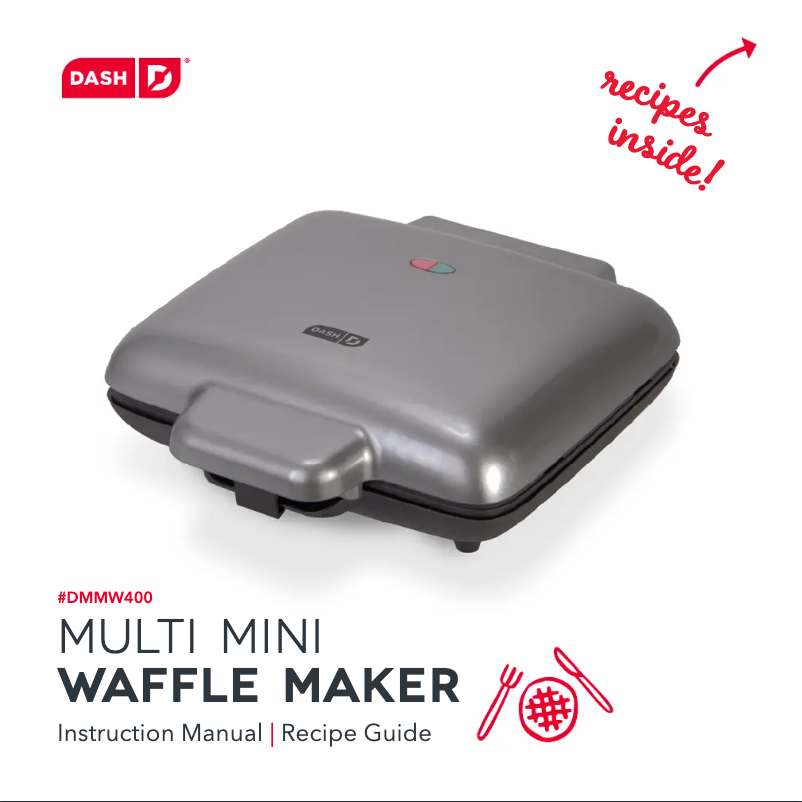 Página 1 del manual Manual de usuario Dash Multi Mini DMMW400GBAQ04