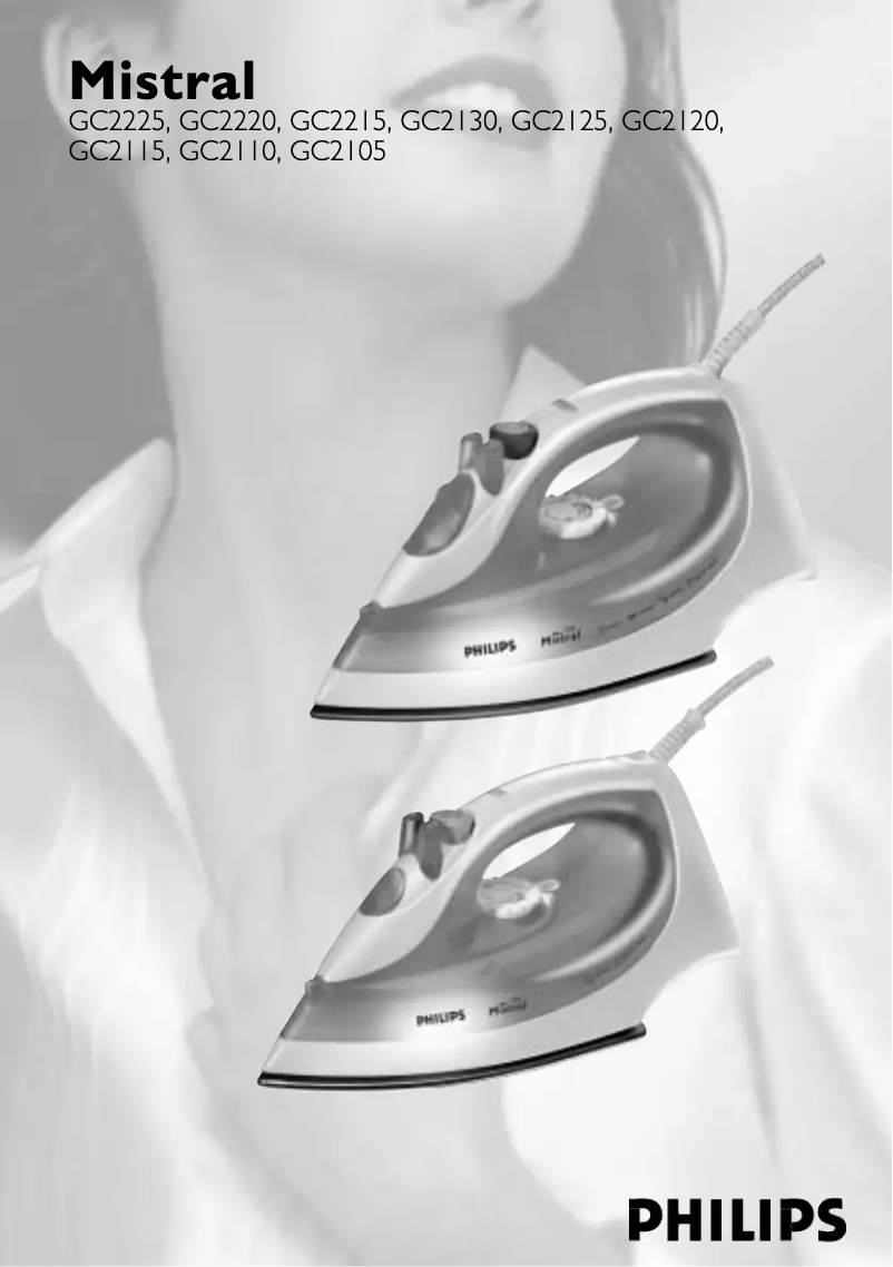 Página 1 del manual Manual de usuario Philips Mistral GC2125