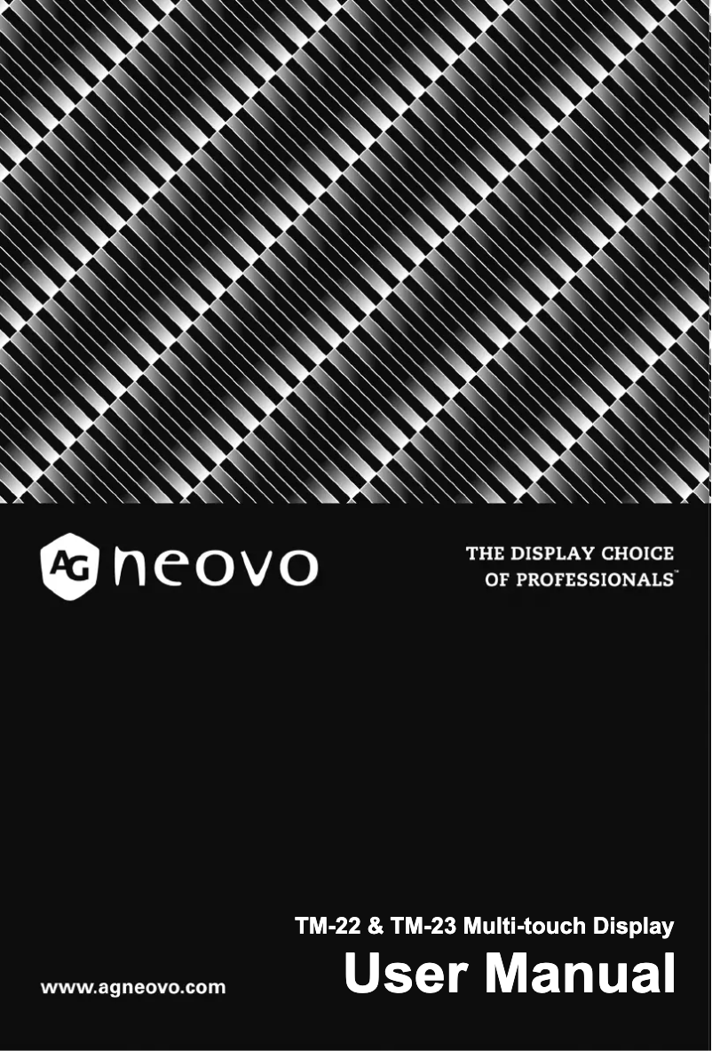 Image de la première page du manuel de l'appareil TM23