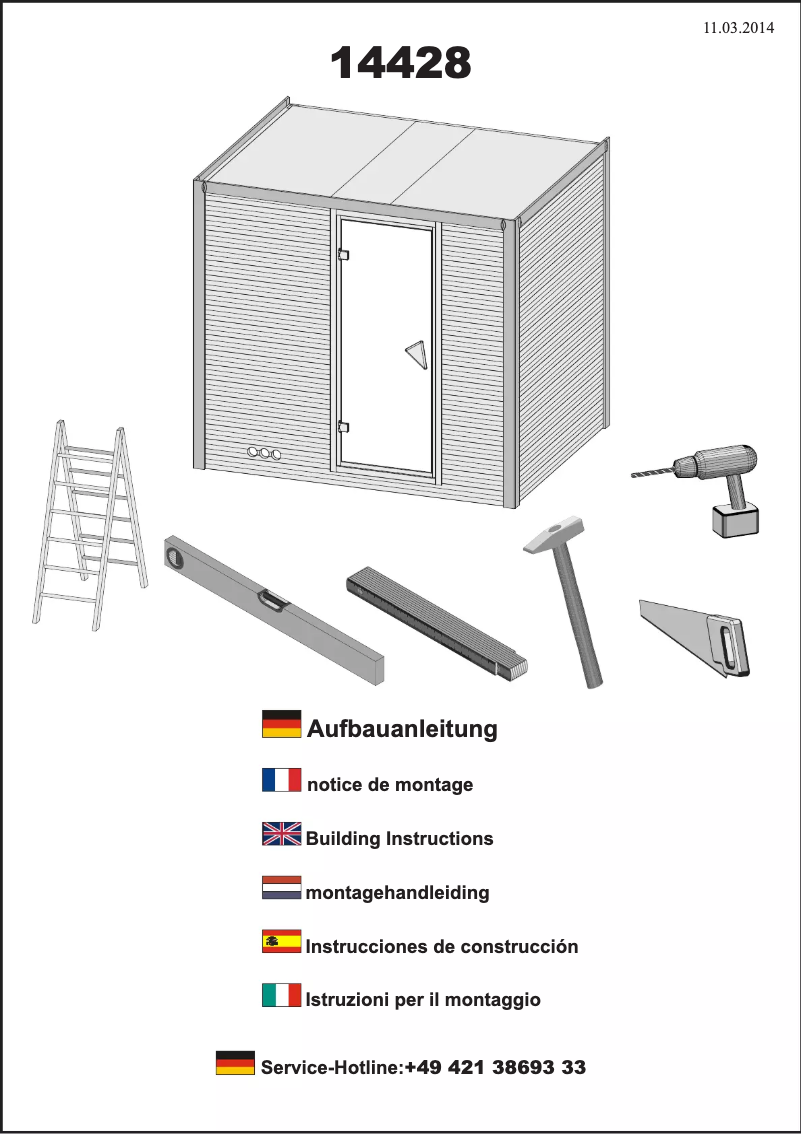 Page 1 de la notice Manuel utilisateur Karibu Sonara