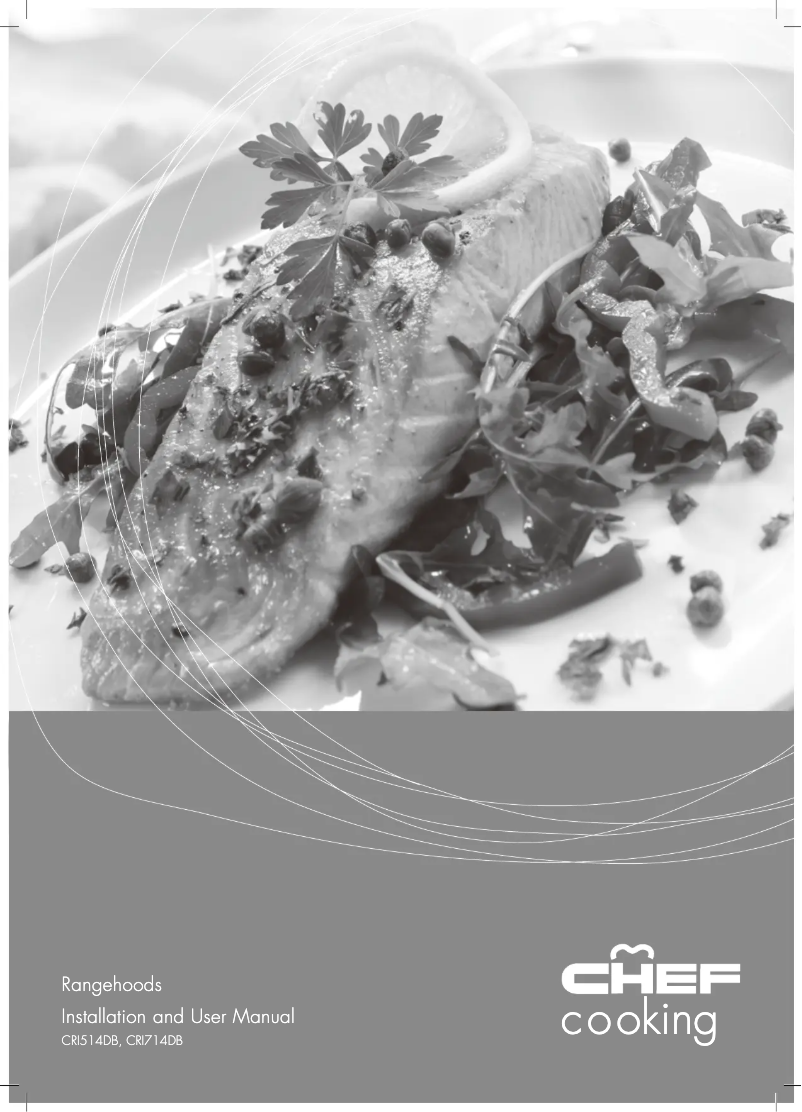 Page 1 de la notice Manuel utilisateur Chef CRI514DB