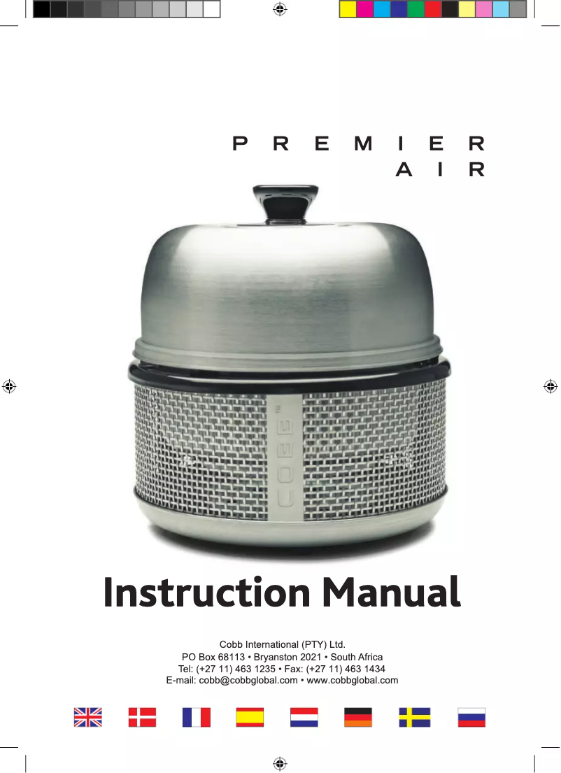 Página 1 del manual Manual de usuario Cobb Premier Air