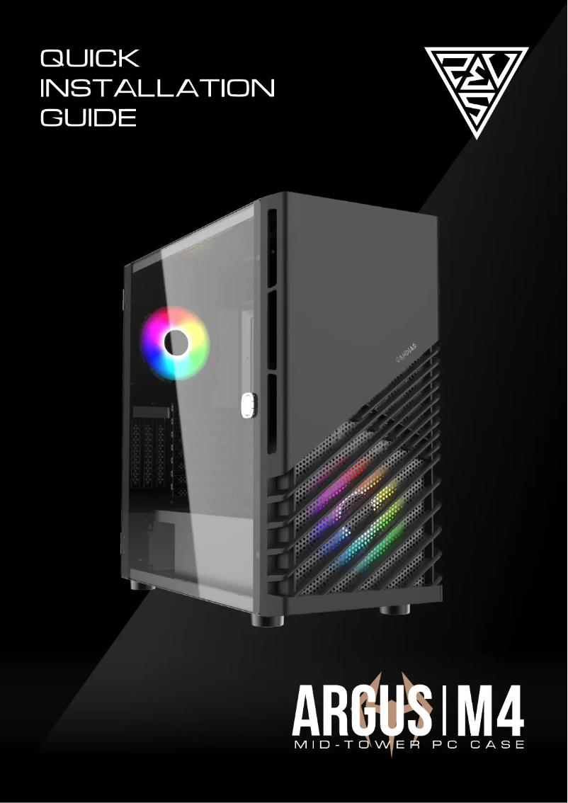 Page 1 de la notice Manuel utilisateur Gamdias Argus M4