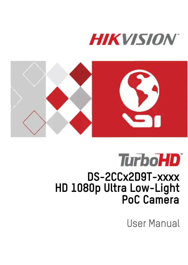 Page 1 de la notice Manuel utilisateur Hikvision DS-2CC12D9T-IT3E