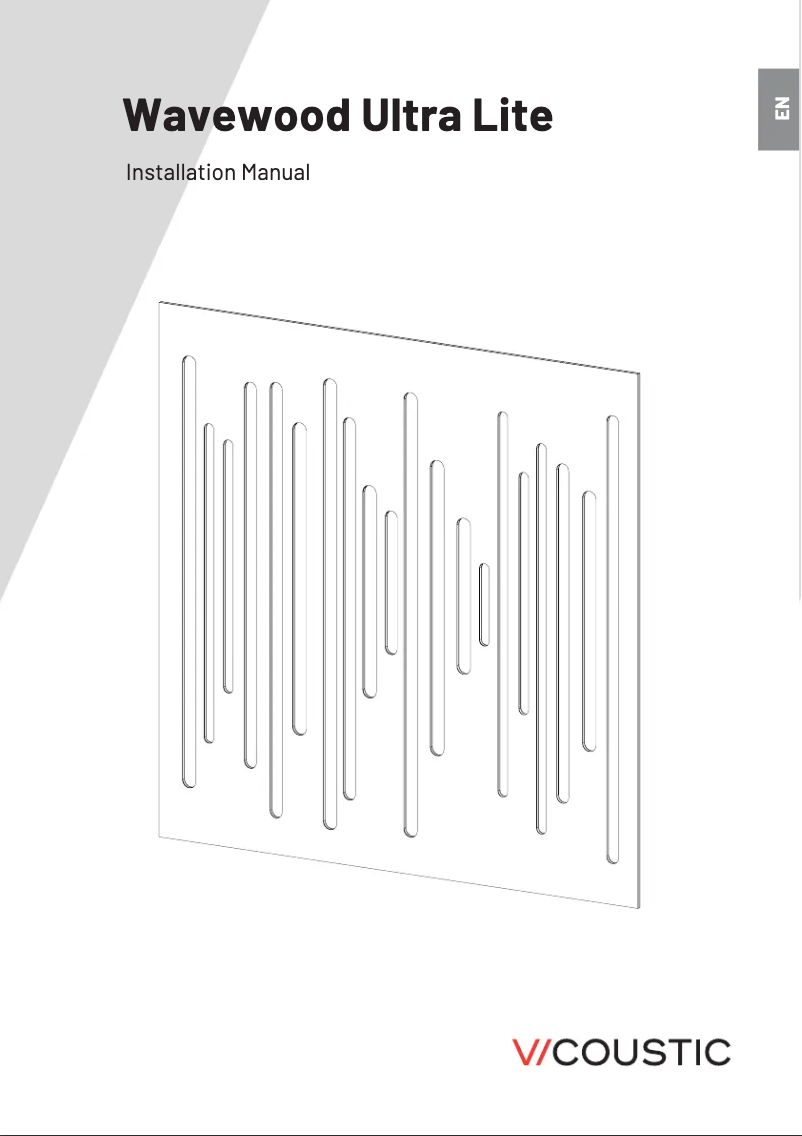 Image de la première page du manuel de l'appareil Wavewood Ultra Lite