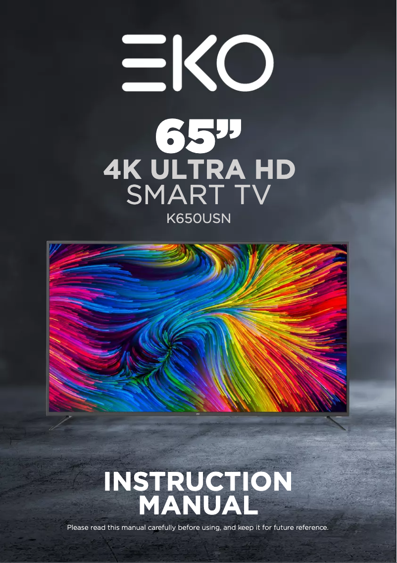 Page 1 de la notice Manuel utilisateur EKO K650USN