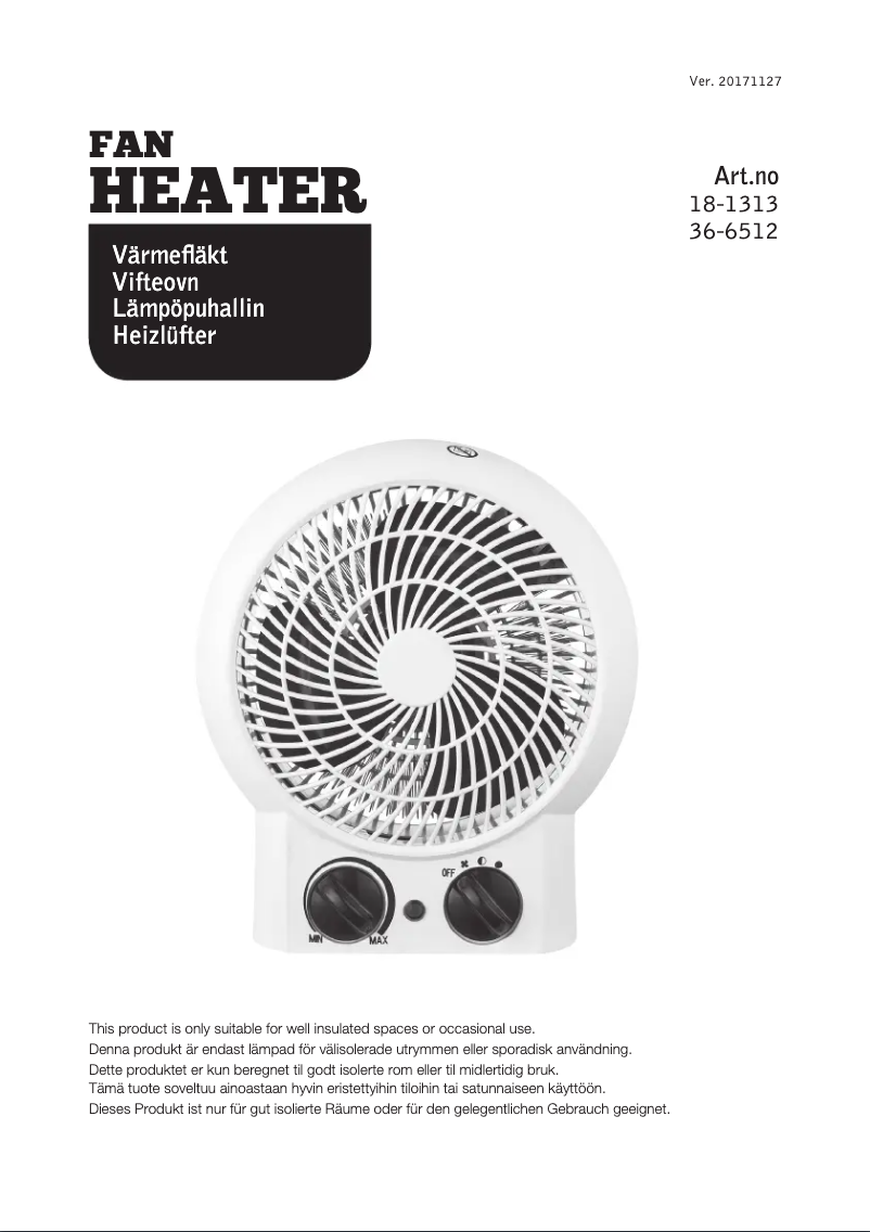 Page 1 de la notice Manuel utilisateur Cotech NF20-16BA