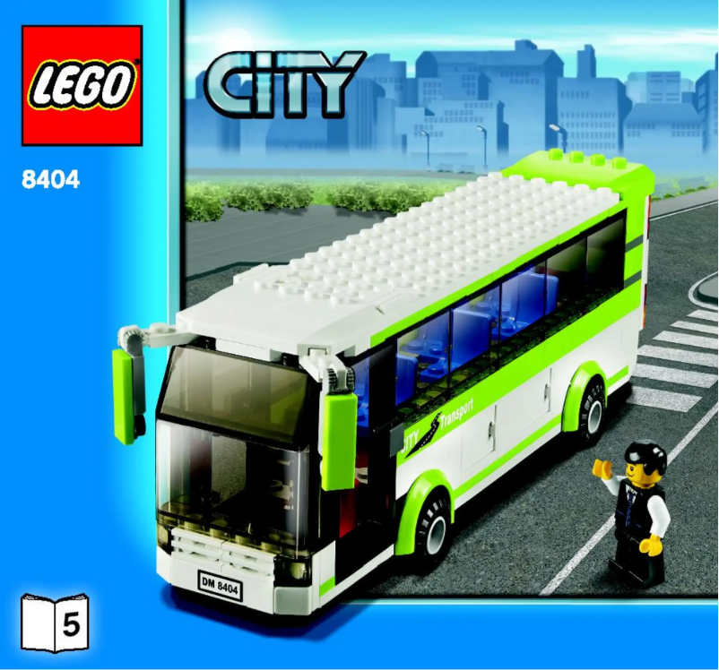 Page 1 de la notice Manuel utilisateur Lego City 8404