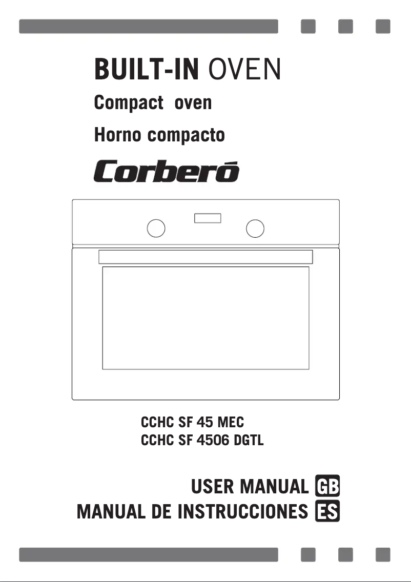 Page n°1 - Manuel utilisateur Corbero CCHCSF45MEC