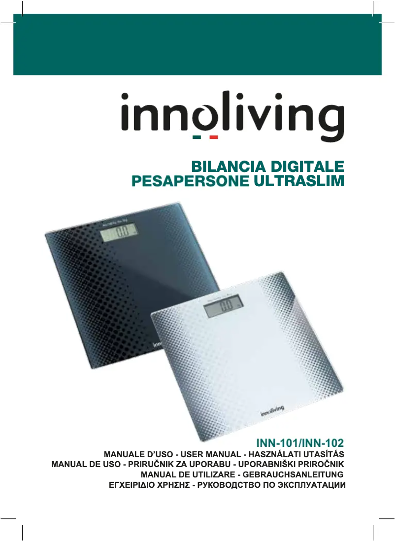 Image de la première page du manuel de l'appareil INN-102