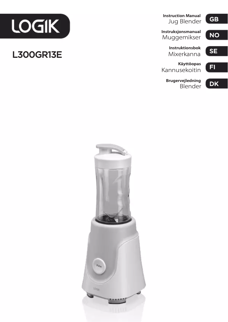 Page 1 de la notice Manuel utilisateur Logik L300GR13E