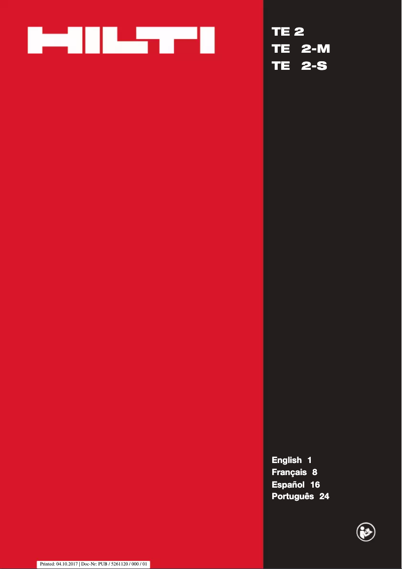 Page n°1 - Manuel utilisateur Hilti HDI-P