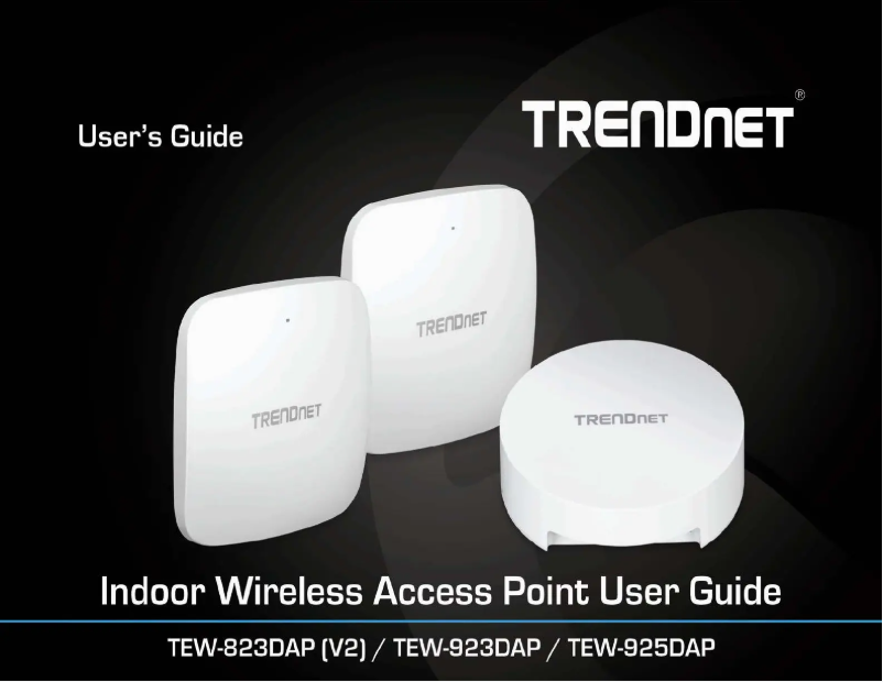 Página 1 del manual Manual de usuario TRENDnet TEW-925DAP