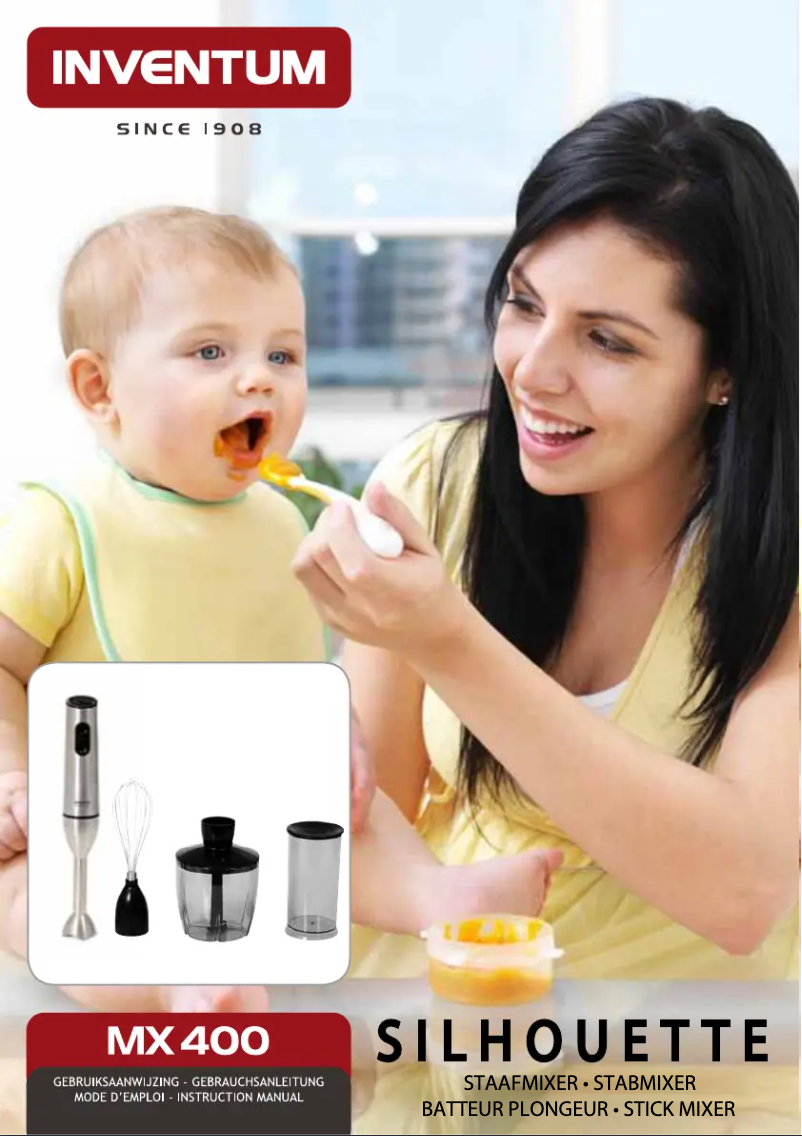 Page 1 de la notice Manuel utilisateur Inventum MX400