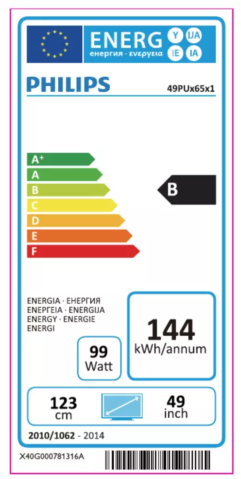 Image de la première page du manuel de l'appareil 49PUS6561