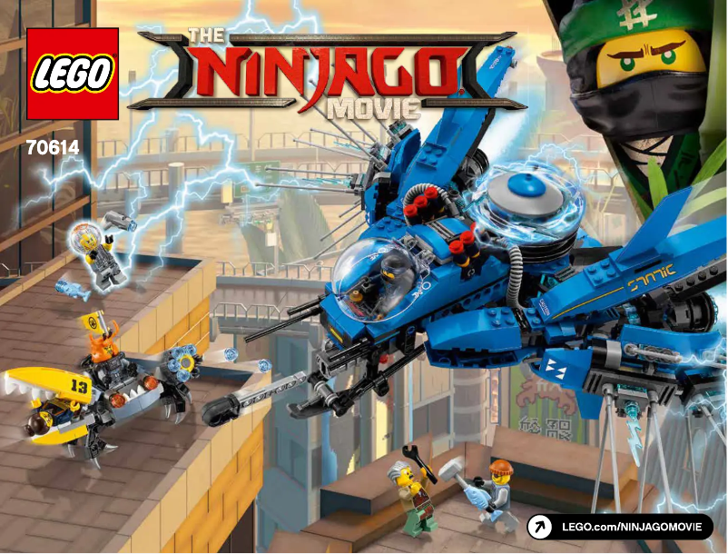 Image de la première page du manuel de l'appareil Ninjago 70614