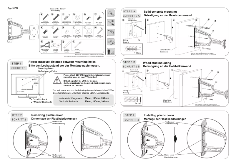 Page 1 de la notice Manuel utilisateur Ricoo S0722