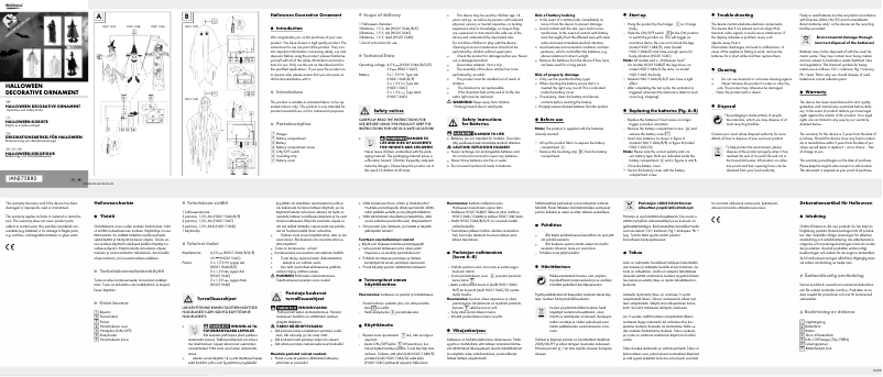 Page 1 de la notice Manuel utilisateur Melinera HG01104