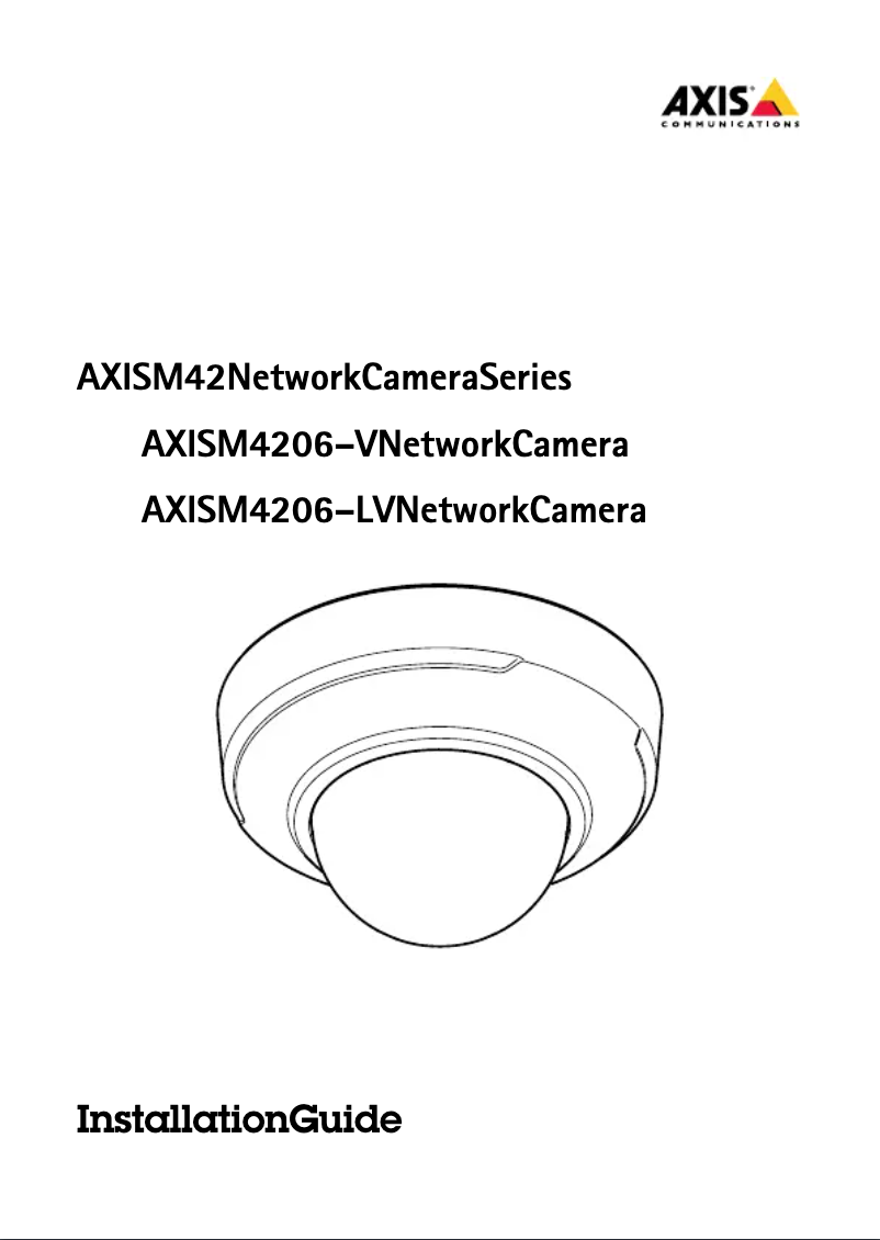 Image de la première page du manuel de l'appareil M4206-LV