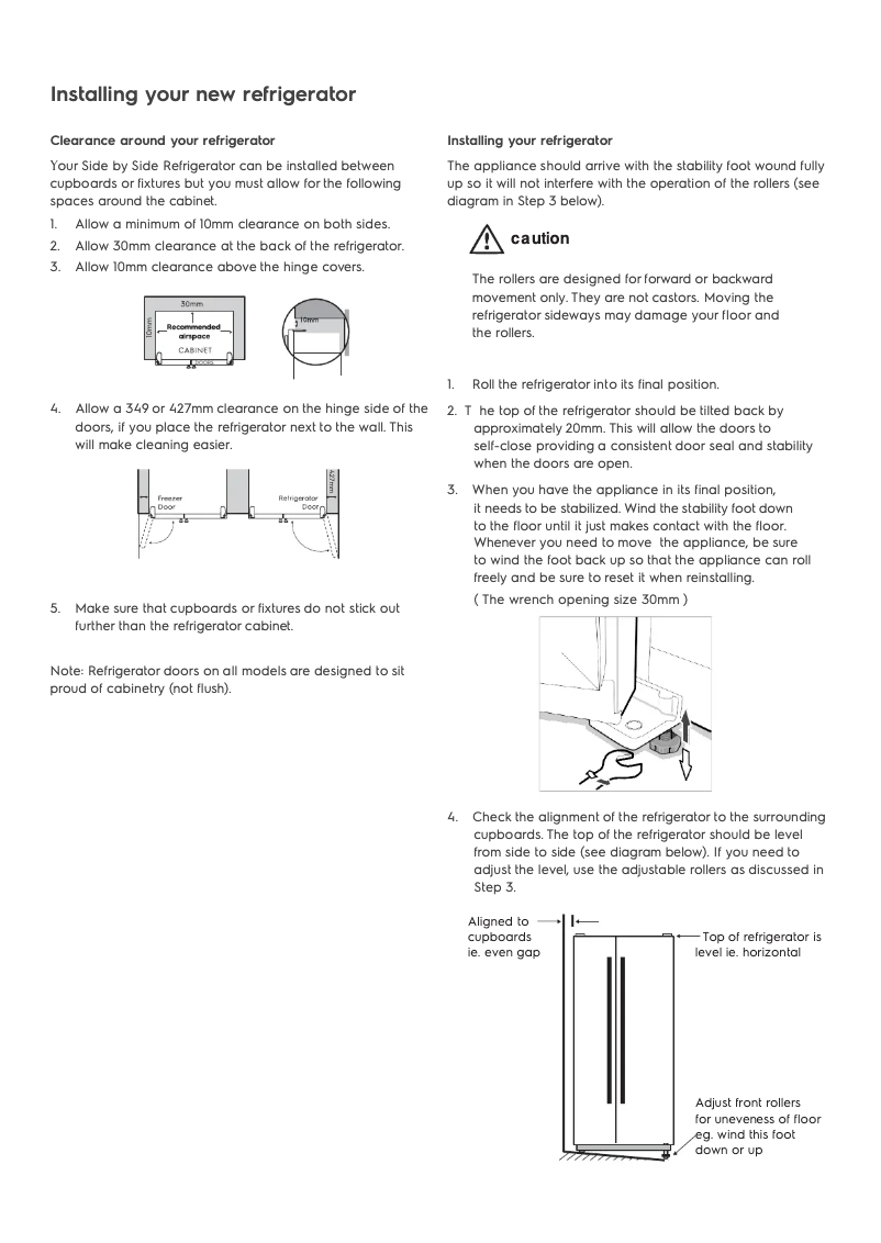 Page 1 de la notice Guide d'installation Electrolux ESE5301AG