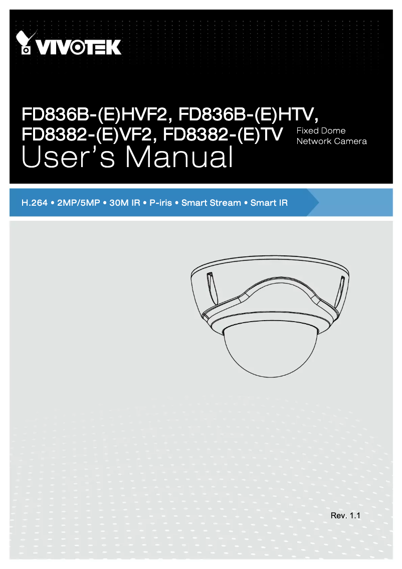 Image de la première page du manuel de l'appareil FD836B-HVF2